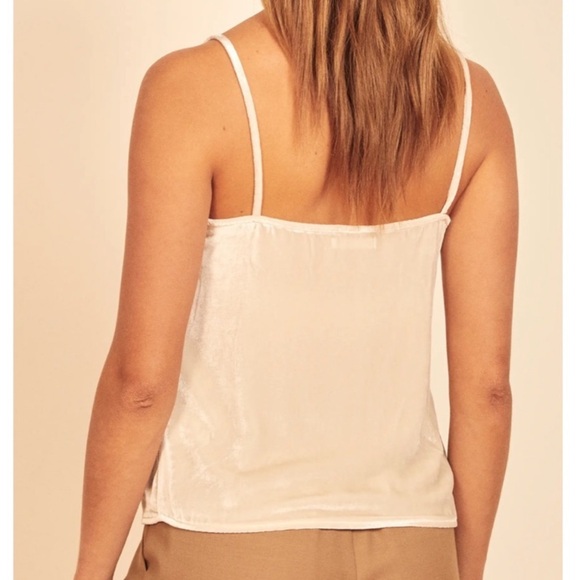 Reformation Velvet Top - Picture 3 of 7